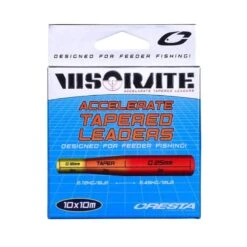 Cresta Visorate Accelerate Tapered Leaders 0.18-0.25mm -Aanbiedingen Hengelsport Winkel cresta visorate accelerate tapered leaders 018 025 7