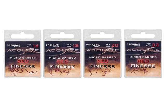 Drennan Acolyte Micro Barbed Red Finesse 7 Drennan Acolyte Micro Barbed Red Finesse - Afbeelding 7