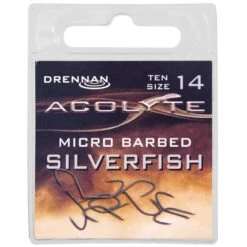 Drennan Acolyte Micro Barbed Silverfish 12 Drennan Acolyte Micro Barbed Silverfish -Aanbiedingen Hengelsport Winkel drennan acolyte micro barbed silverfish 4