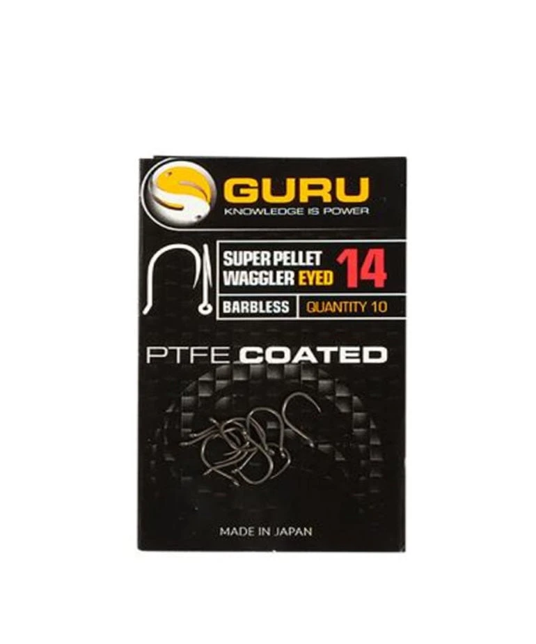 Guru Super Pellet Waggler Barbless Eyed 2 Guru Super Pellet Waggler Barbless Eyed - Afbeelding 2