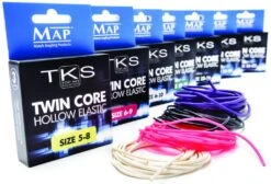 MAP TKS Twin Core Hollow Elastic 3m -Aanbiedingen Hengelsport Winkel map tks twin core hollow elastic 3m 3