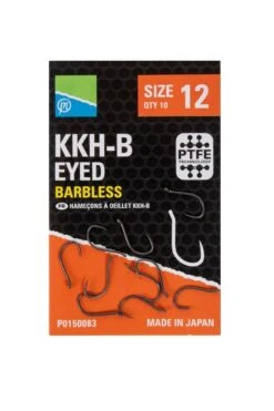 KKH-B Eyed Barbless -Aanbiedingen Hengelsport Winkel preston innovations kkh b eyed barbless 3