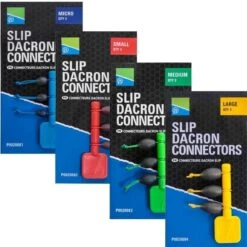 Slip Dacron Connectors 6 Slip Dacron Connectors -Aanbiedingen Hengelsport Winkel preston innovations slip dacron connectors 2